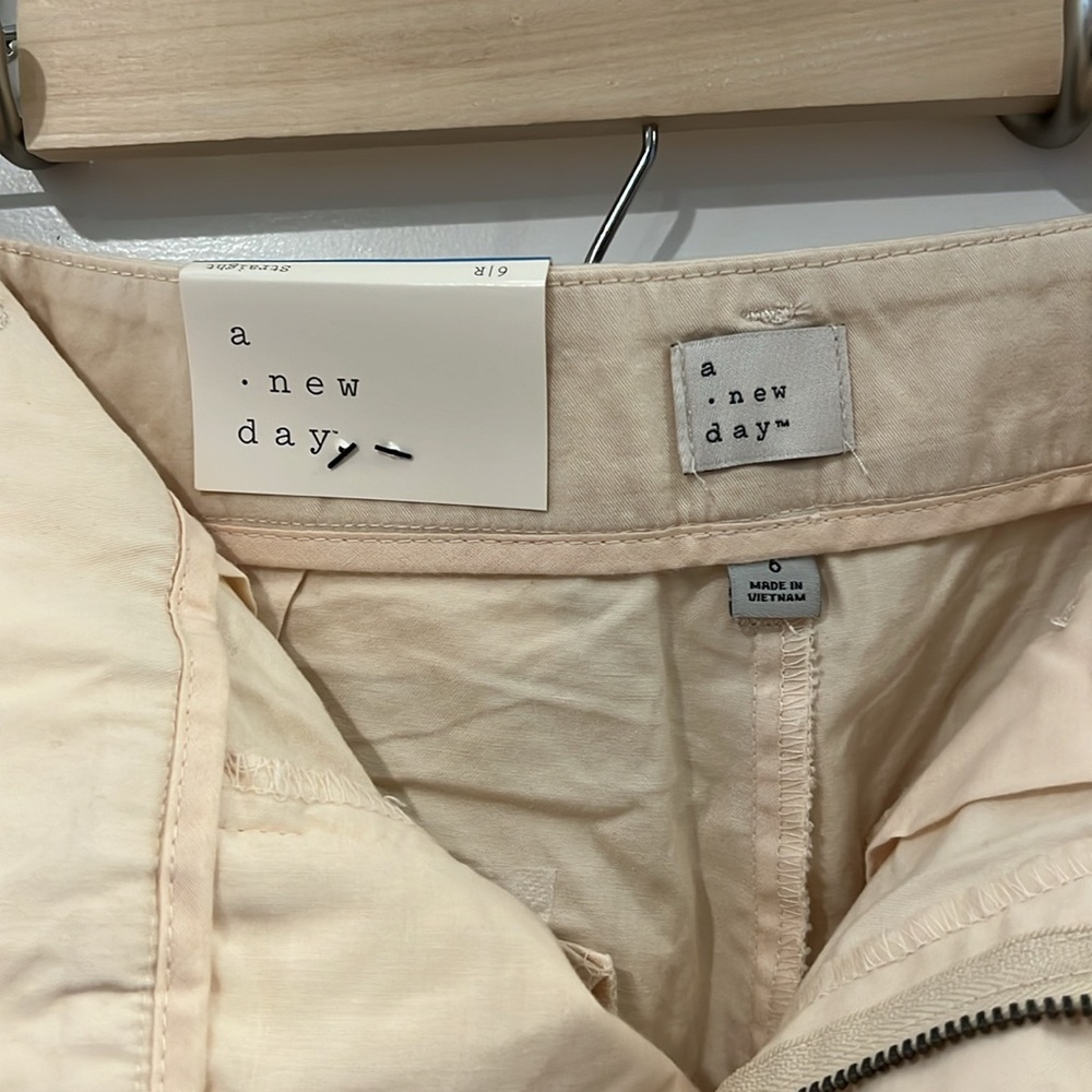 Women's High-Rise Straight Trousers - A New Day - Picture 4 of 6